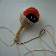 ნაქსოვი მაცივრის მაგნიტი - Crochet